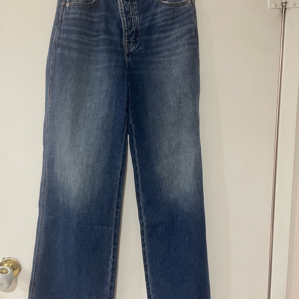 Veronica Beard Dark Blue Flare Jeans - Picture 2 of 9